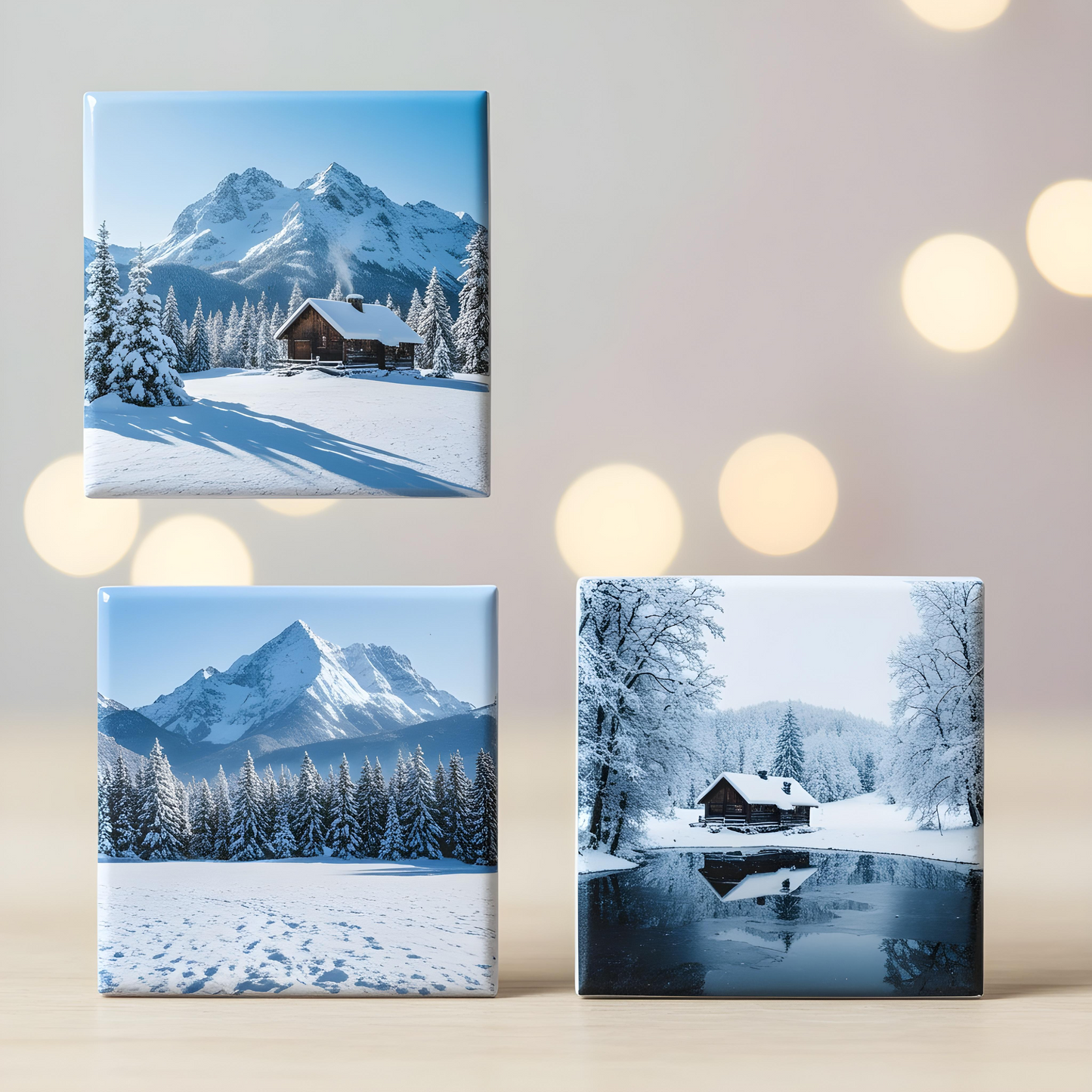 Set 3 Magneți Foto Personalizați ⭐