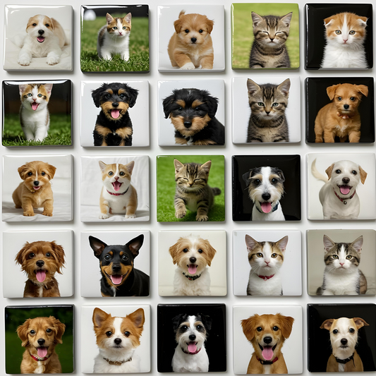 Set 9 Magneți Foto Personalizați – Big Pack