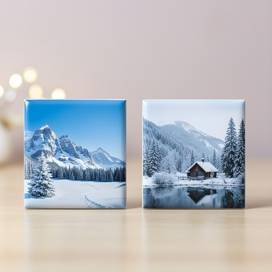 Set 2 Magneti Foto Personalizati