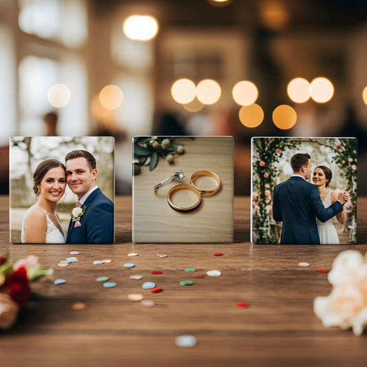 Set 3 Magneți Foto Personalizați ⭐